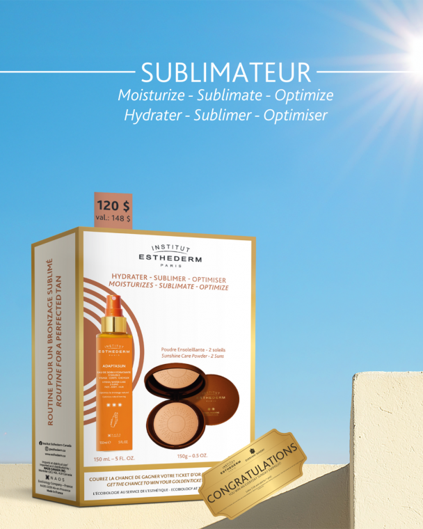Coffret solaire Sublimateur visage et corps